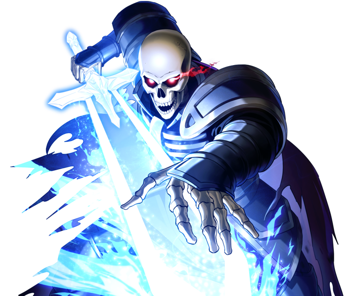 Персонаж из Воин-скелет не смог защитить подземелье