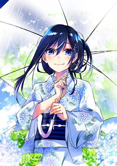 Постер Вместе с дождем